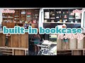 BUILT-IN BOOKCASE REVAMP | DIY MAKEOVER | OUT WITH THE OLD, IN WITH THE NEW | DENISE BANGIYEV