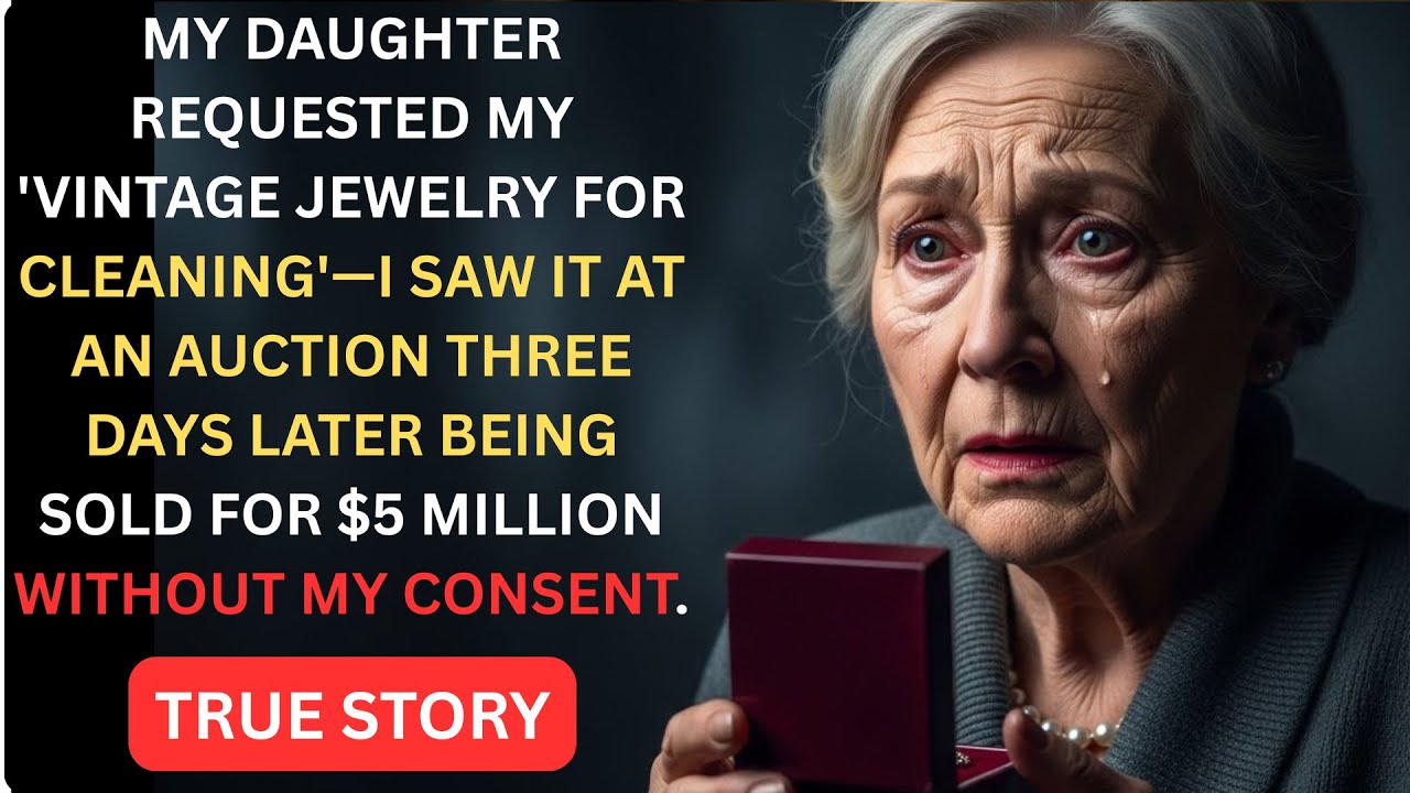 My Daughter Asked to Clean My Vintage Jewelry — I Found It at an Auction Days Later