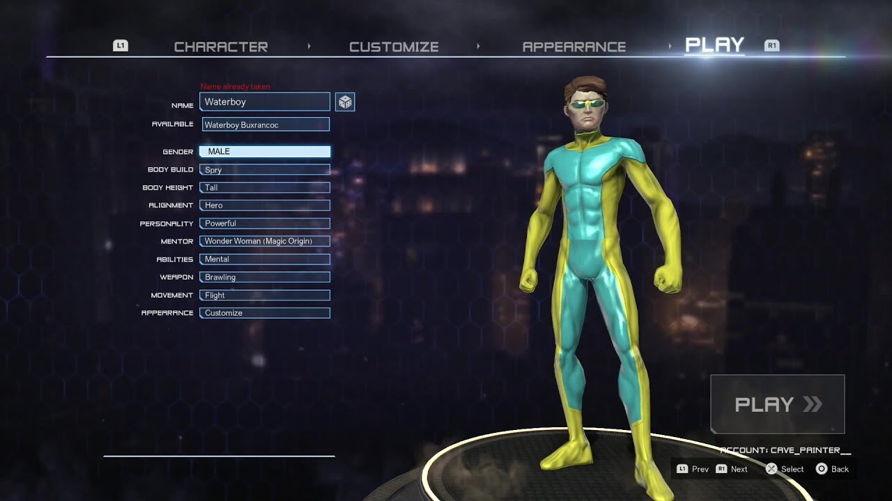 Я воссоздал образ «Водоносца» из сериала «Диспетчер» в онлайн-версии DC Universe.