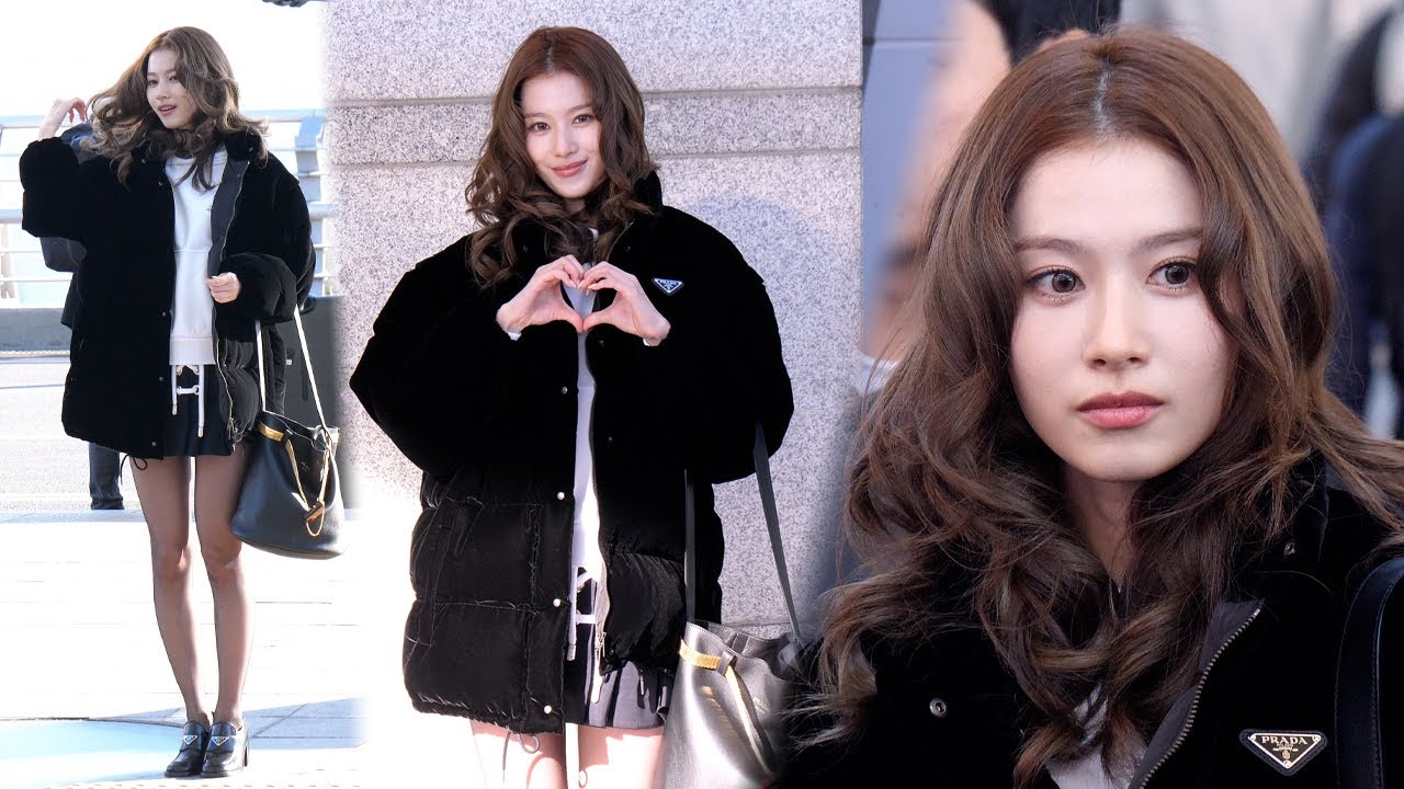 트와이스 사나 출국 'PRADA' TWICE SANA Airport Departure｜인천공항 250217