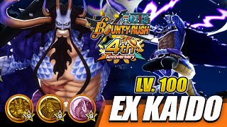 6★ EX Hybrid Kaido [LV. 100] SS League Battle Gameplay | ONE PIECE Bounty Rush