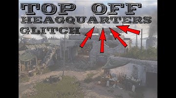 NEW!! top off headquarters glitch COD WW2!!!!!
