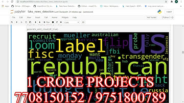 Defensive Modeling Of Fake News Through Online Social Networks - 1Crore Projects