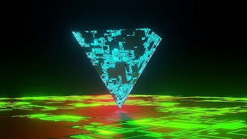 Sci Fi Pyramid Animation [Made in Blender]