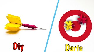 DIY DARTS - How To Make Darts At Home (Very Easy)