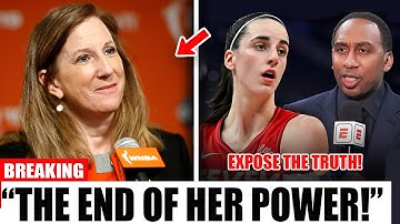 Stephen A. Smith GOES OFF on WNBA Commissioner LIVE | Caitlin Clark Breaks Her Silence 😱🔥