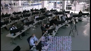 SpaceX capsule, NASA crew make 1st splashdown in 45 years