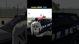 FRANKLIN HELPED A GIRL IN INDIAN BIKES DRIVING 3D #shorts #indianbikesdriving3d