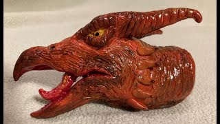 Creations in Clay Rodan's Head Painting - Clay tutorial for beginners