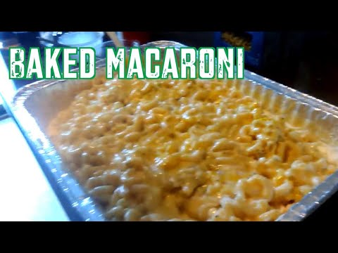 How to make Southern Baked Macaroni and Cheese part 1 of 2