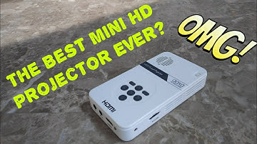 The Best Pico Led Micro HD Projector Ever? Full Review aaxa PJ-1