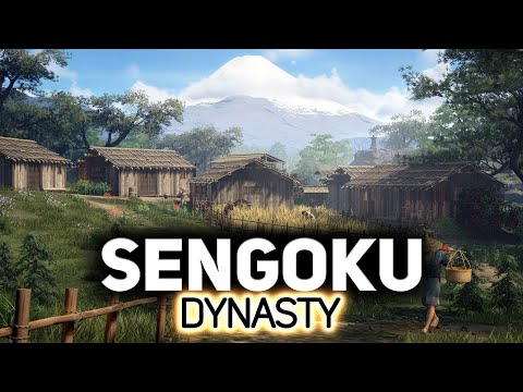 Выживаем в древней Японии с Хрустиком 👘 Sengoku Dynasty [PC 2023] #1