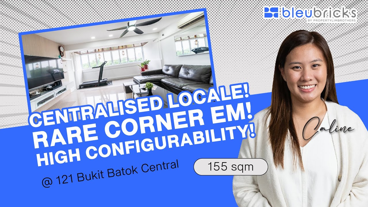 Singapore HDB | Executive Maisonette | $930,000  | 121 Bukit Batok Central | bleubricks By PLB