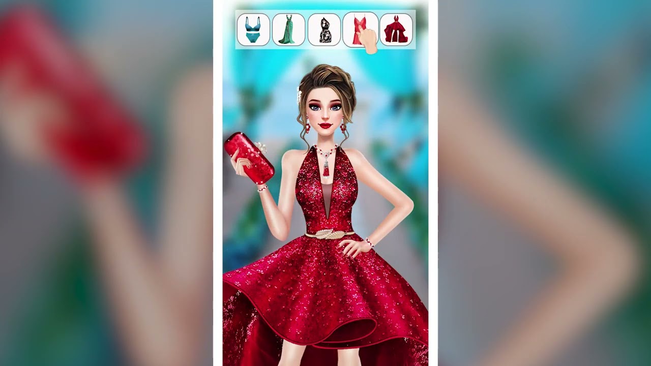 cocktail dress up games ANNA AND ELSA COCKTAIL DRESSES online game