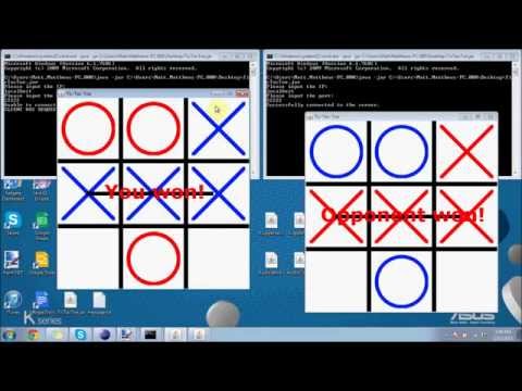 Make A Networked Tic-Tac-Toe in Java