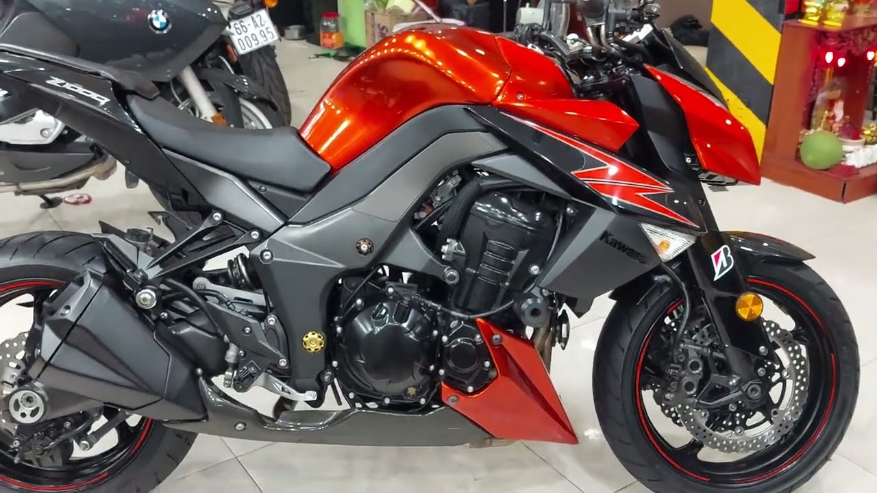 123 Kawasaki Z1000 Mẫu Cũ Model 2012