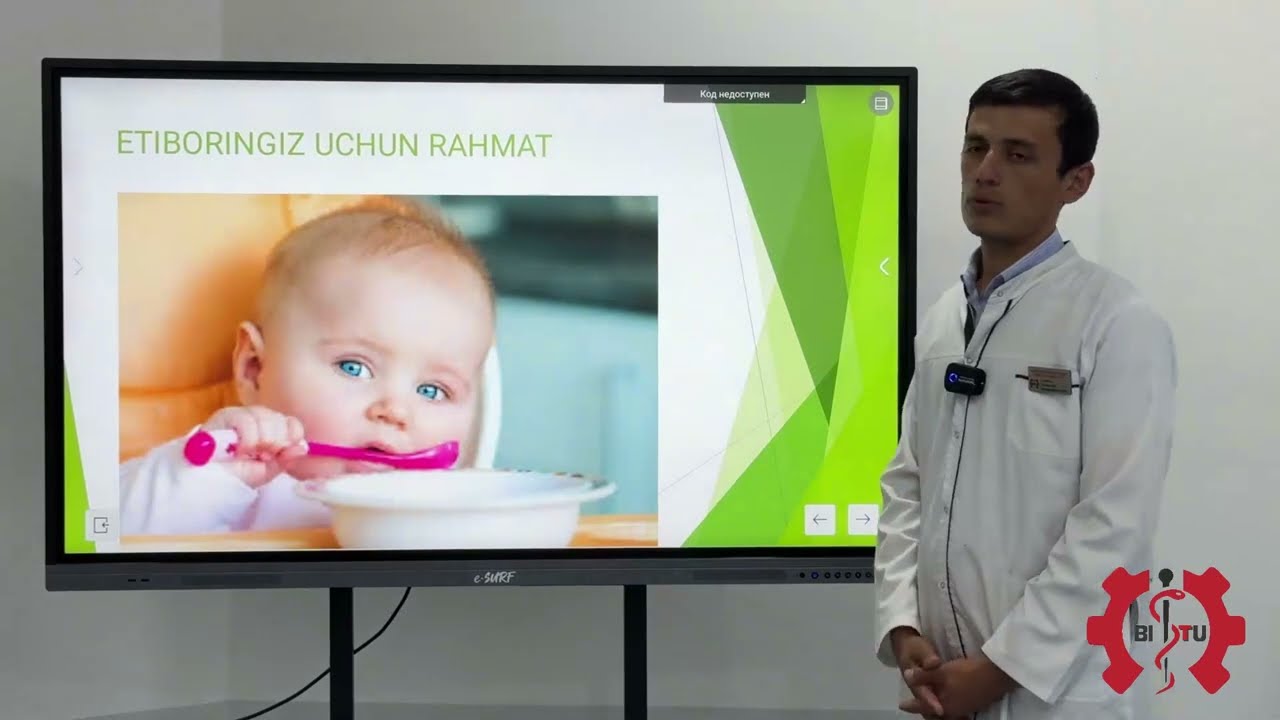 Bolalarni ratsional ovqatlantirish. Jalilov J | 2-kurs Davolash ishi