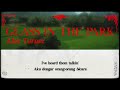 Alex Turner – Glass in the Park [ LYRICS terjemahan Indonesia ]