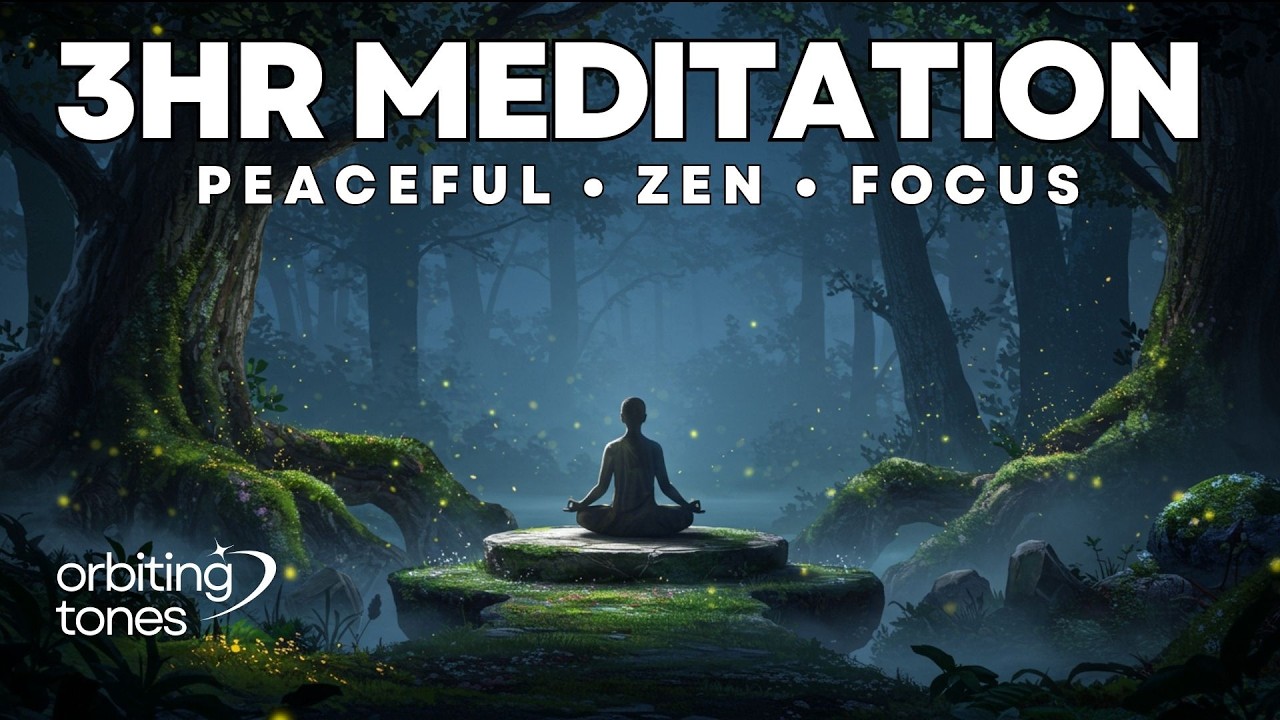 3 Hours of Peaceful Zen Meditation Music | Deep Focus & Inner Calm ...