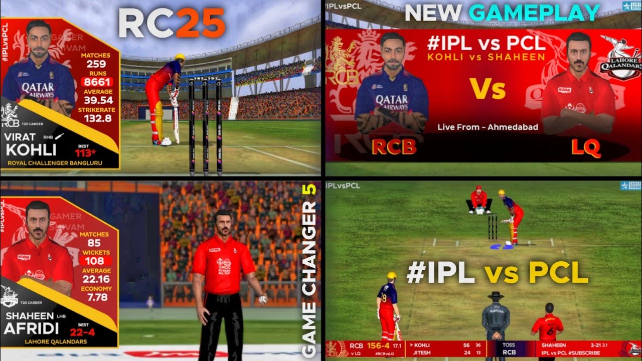 𝗚𝗮𝗺𝗲 𝗖𝗵𝗮𝗻𝗴𝗲𝗿 𝟱 𝘃𝟰.𝟭 𝗨𝗽𝗱𝗮𝘁𝗲 | 𝗥𝗖𝟮𝟱 𝗡𝗲𝘄 𝗚𝗮𝗺𝗲𝗽𝗹𝗮𝘆 | 𝗜𝗣𝗟 𝘃𝘀 𝗣𝗖𝗟 | 𝗞𝗼𝗵𝗹𝗶 𝘃𝘀 𝗦𝗵𝗮𝗵𝗲𝗲𝗻 | 𝗚𝗮𝗺𝗲 𝗖𝗵𝗮𝗿𝗴𝗲𝗿 𝟱 𝗩𝟰.𝟭