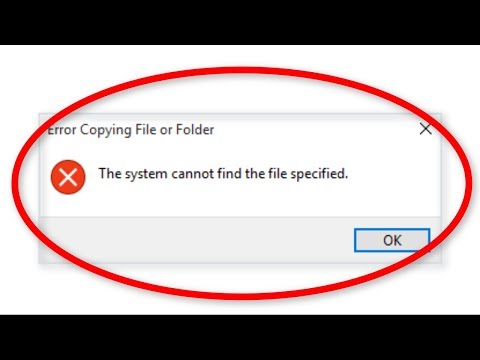 How To Fix “The System Cannot Find The Path Specified” Error