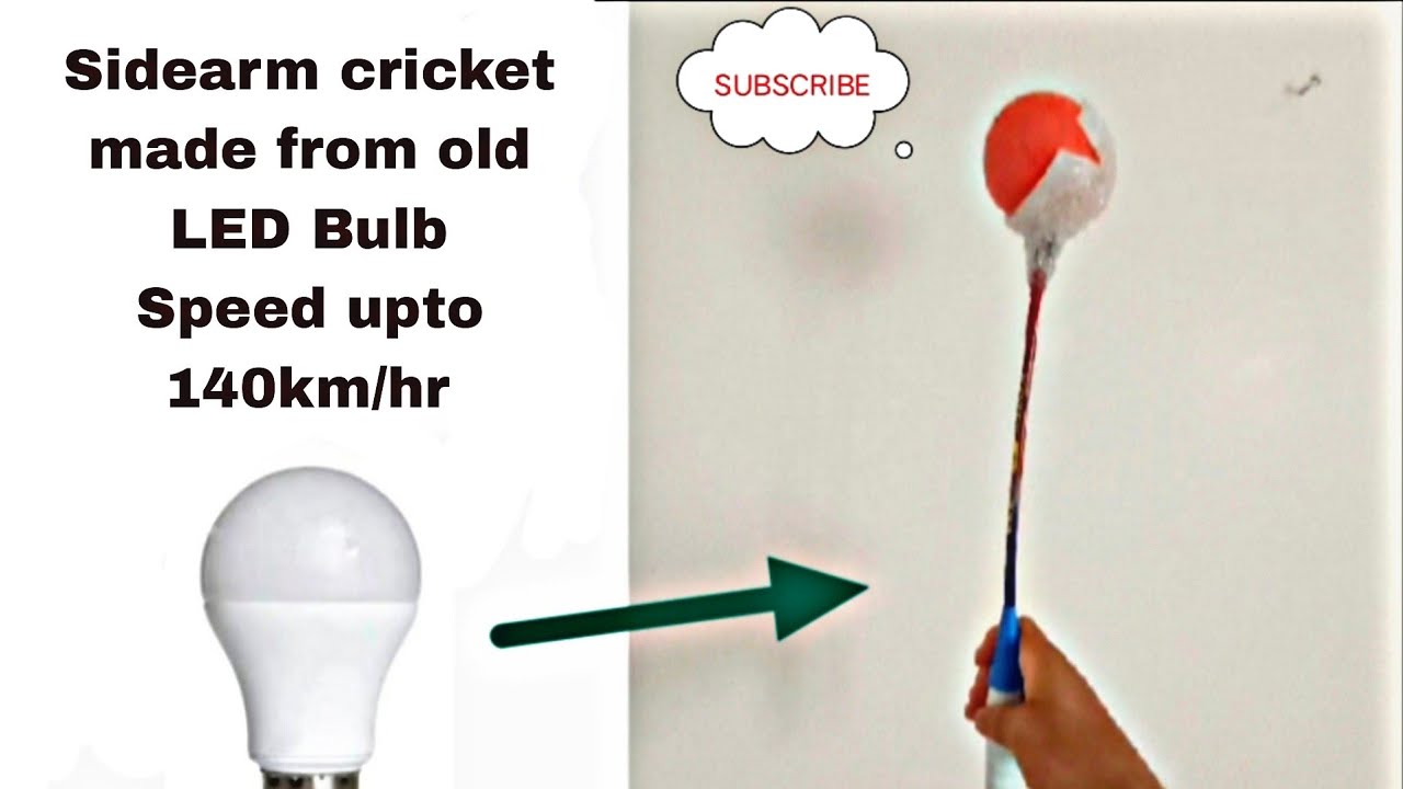 how to make ball thrower at home🏏 || sidearm thrower cricket || 