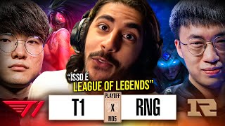 T1 x RNG - A MELHOR SÉRIE DO MUNDIAL!? | Playoffs (Part. Jukes, Esa e Brucer)