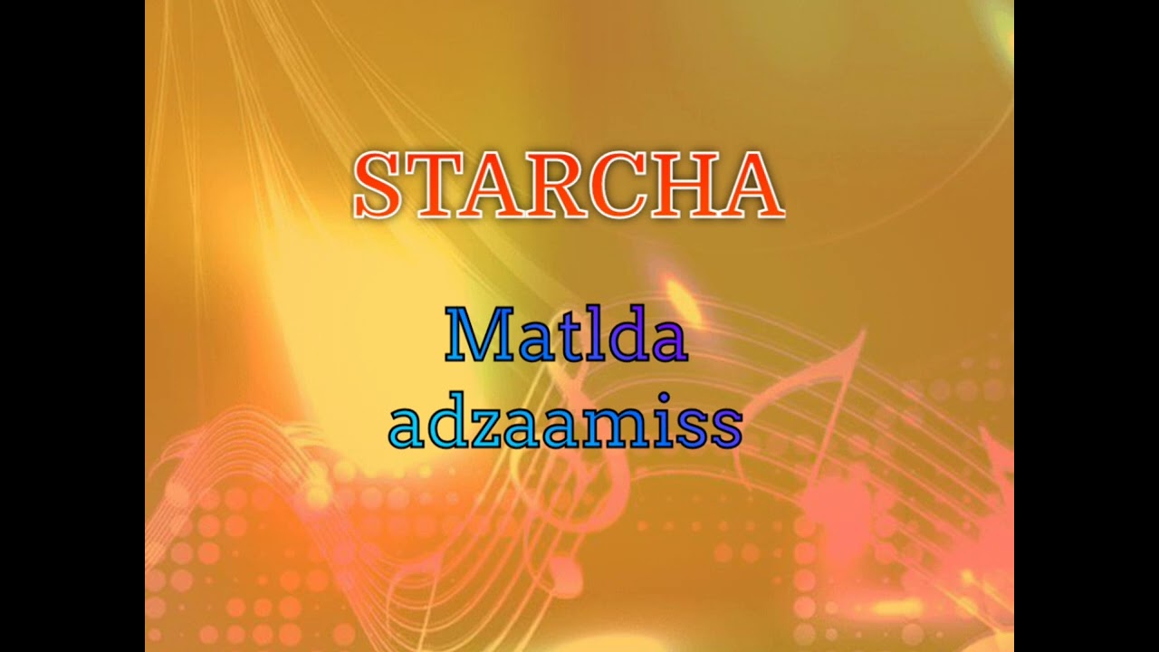 Starcha - Nivoyerani /Matlda adzaamisi (Official Audio)