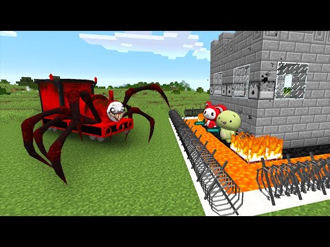 Choo Choo Charles Vs. Security House - Minecraft