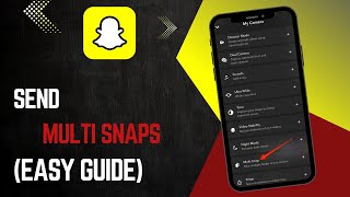 How To Multi Snap On Snapchat