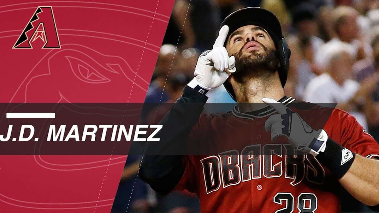 J.D. Martinez hits 21 homers as a Diamondback 