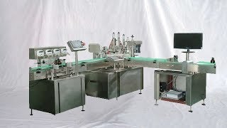 Small bottles arranging unscrambling feeding filling and capping machine 全自動小瓶液體瓶裝線 screenshot 4