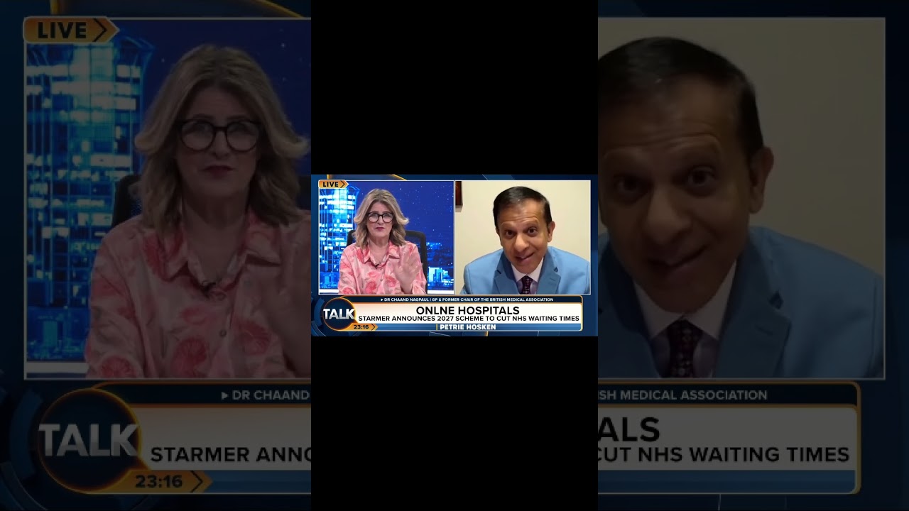 NHS Online interview with Dr Chaand Nagpaul Talk TV