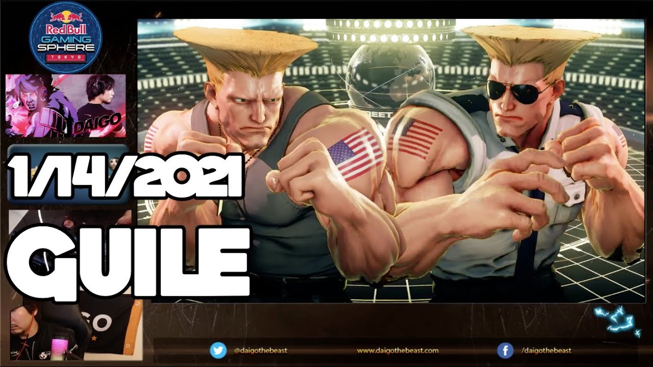 【BeasTV Highlight】 1/14/2021 Street Fighter V ガイル Guile Part 2