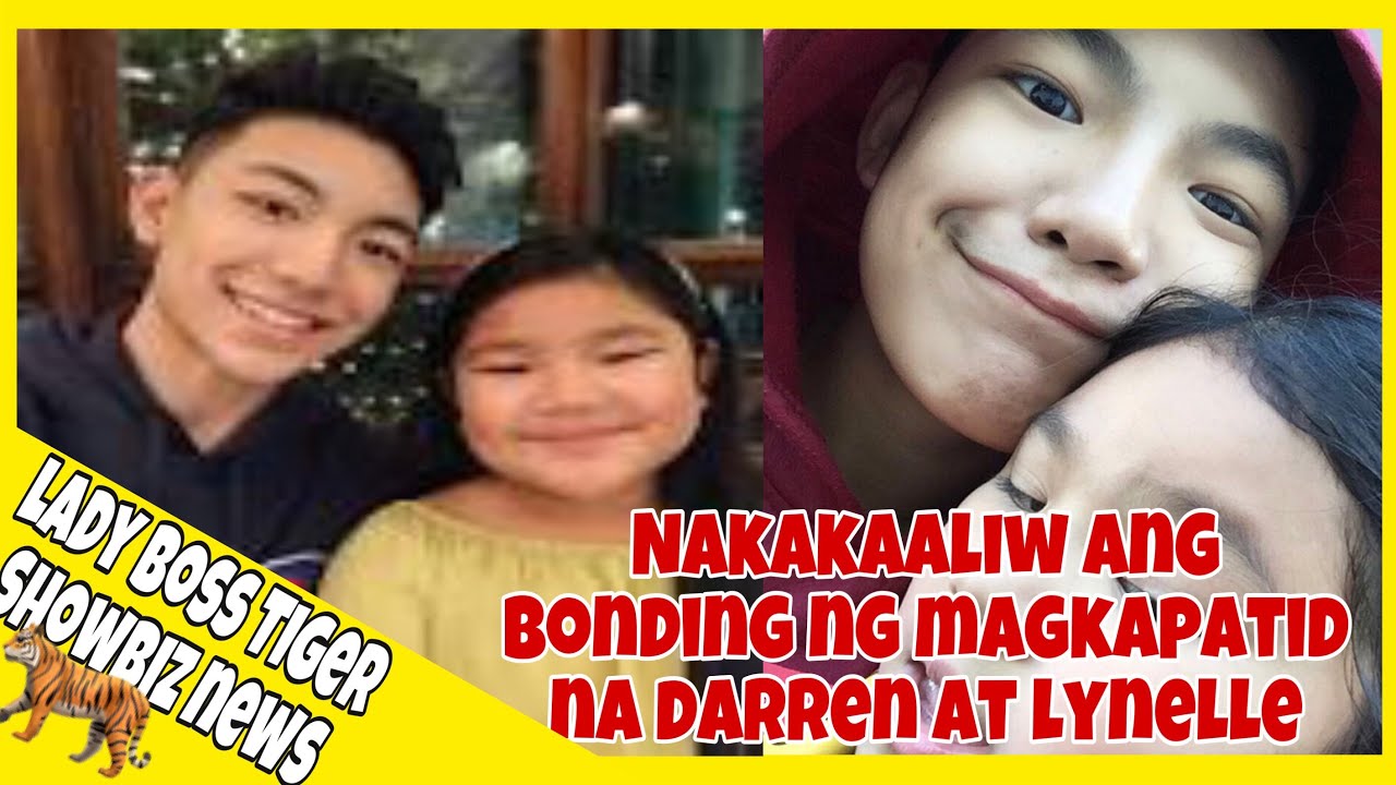 NAKAKAALIW ANG BONDING NG MAGKAPATID NA DARREN AT LYNELLE