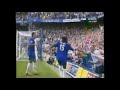 Gol de Drogba para el Chelsea con el relato del Bambino Juan Pons (Tema She's Got The Look, Roxette)