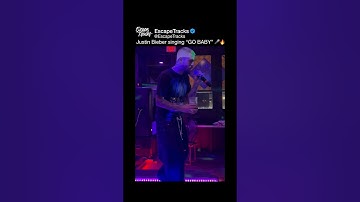 Justin Bieber singing “GO BABY” 🎤🔥