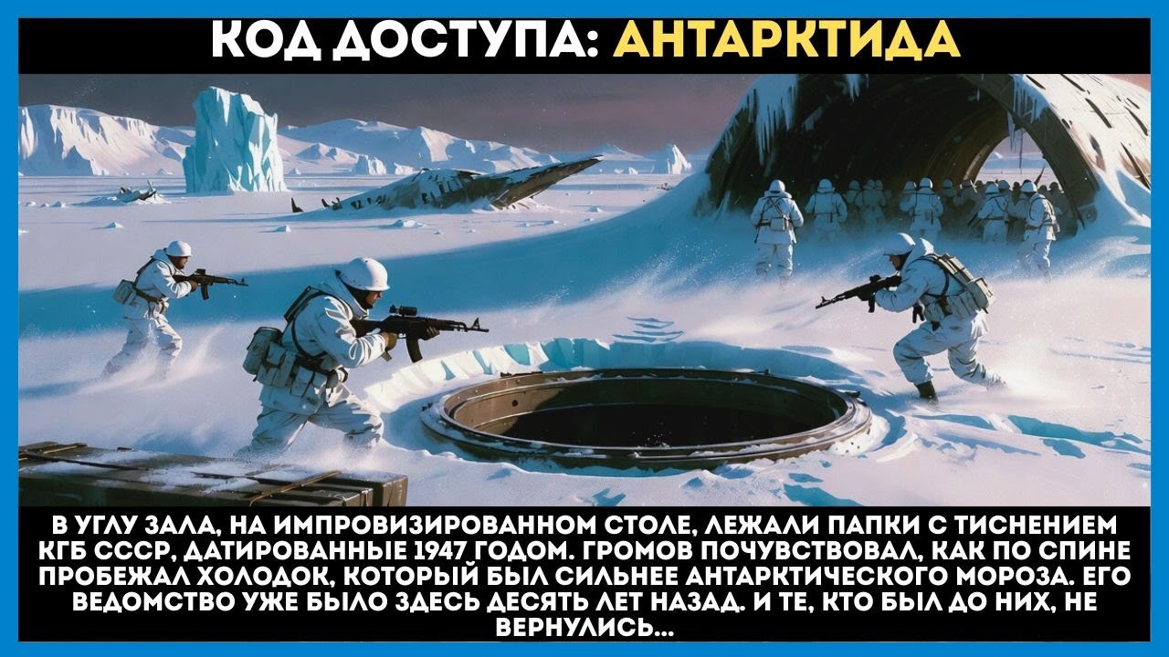 Код доступа Антарктида. Секретная база нацистов, которой не было на картах. Аудиорассказ