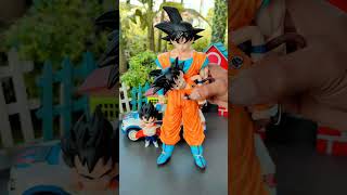 Goku And Family Are Very Happy dragonball goku actionfigures