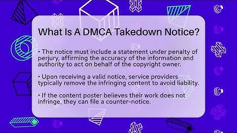 What Is A DMCA Takedown Notice? - Consumer Laws For You