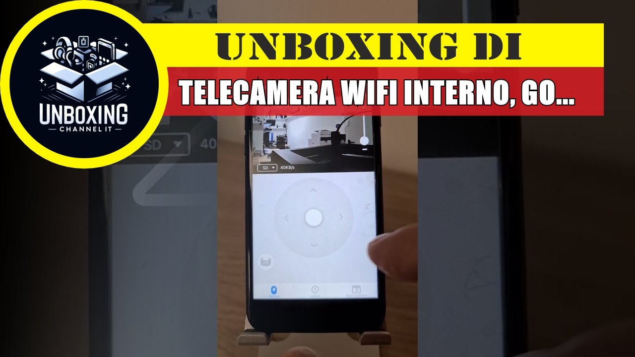 Telecamera WiFi Interno, Goowls 1080P