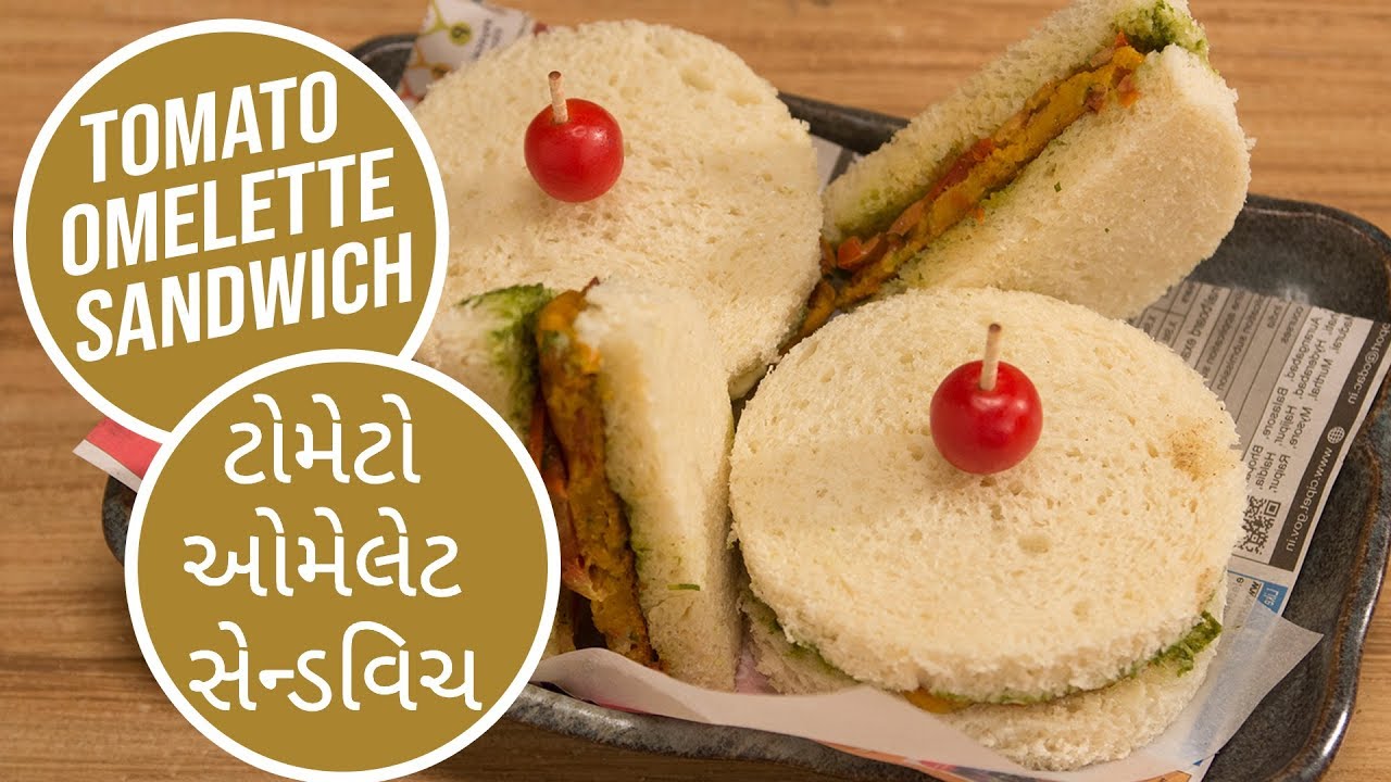 Tomato Omelette Sandwich