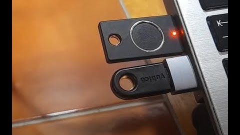 Part 1 Yubikey Biometric Key Problems (Blinking Orange)