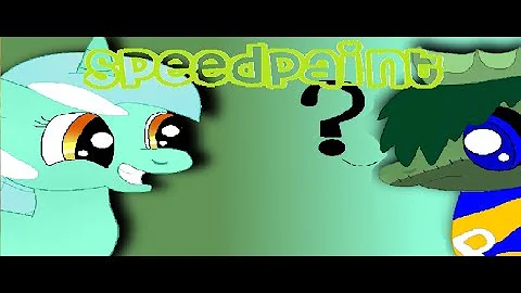 Speedpaint of Lyra Heartstrings meet piranin