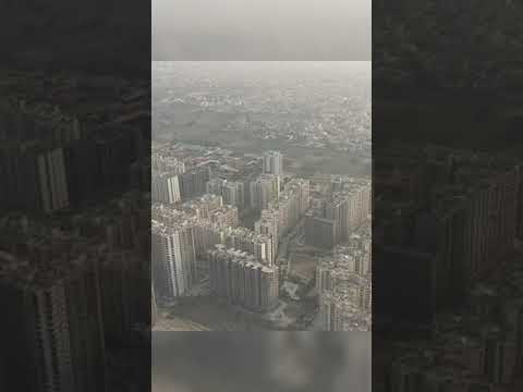 Landing At Hindon Airport Delhi