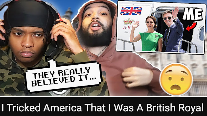 REALLY PULLED THIS OFF 😂 | AMERICANS REACT TO I TRICKED AMERICA THAT I WAS A BRITISH ROYAL