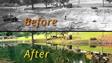 DIY Pond in Country Living | How I Build / Seal My Natural Pond with Bentonite Clay | Big Pond, P. 2