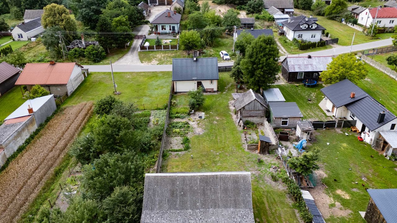 Gospodarstwo z domem do remontu, stodołą i dużą działką rolną i leśną - Dom - Sprzedaż - Zwoleński, Tczów / Lucin