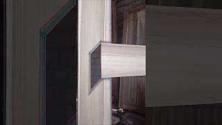 Tips for closing holes in wood joints #woodworking #carpenter #creative #terending #shorts