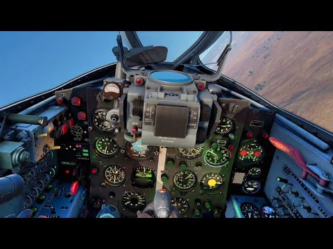 Видео: Первый вылет на китайском ударном самолете A-5C в VR шлеме в War Thunder. СБ режим.